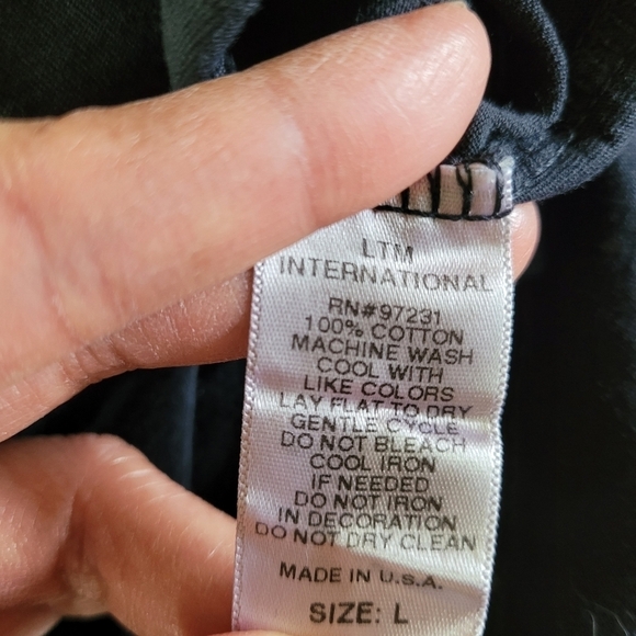 VTG LOONEY TUNES "Road Kings With Road Runner" Black Short Sleeve Tee Size L - Picture 11 of 12